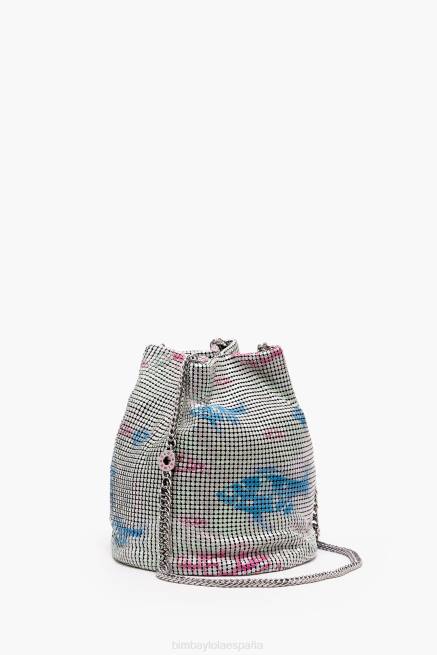 accesorios Bimba Y Lola bolsa bombonera de malla estampada X46J144 pez