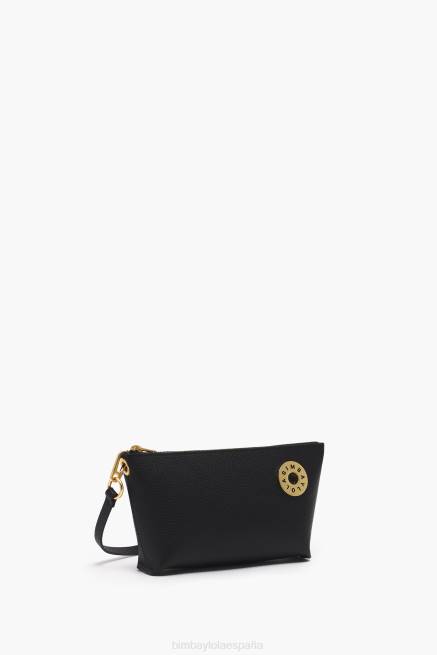 accesorios Bimba Y Lola bandolera trapecio de piel X46J12 negro