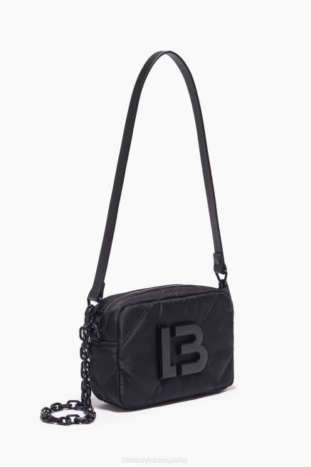 accesorios Bimba Y Lola bolsa crossbody capitonada X46J111 negro