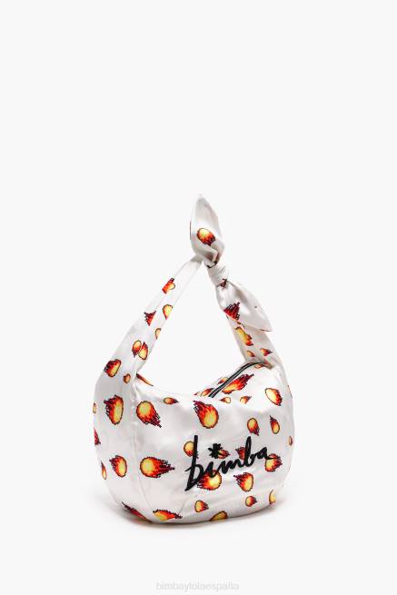 accesorios Bimba Y Lola bolso bombonera de nailon estampado X46J120 fuego