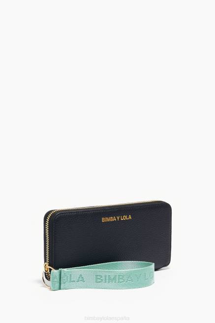 accesorios Bimba Y Lola billetera de cuero X46J1068 negro