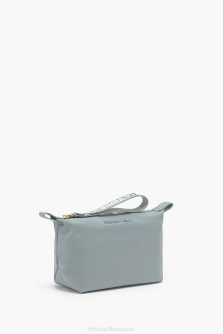 accesorios Bimba Y Lola estuche de maquillaje trapecio de nailon X46J1091 aguamarina