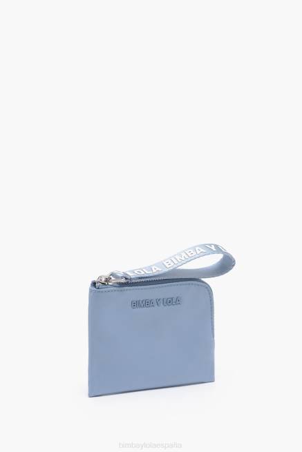 accesorios Bimba Y Lola monedero curvo de nailon pastel X46J981 azul
