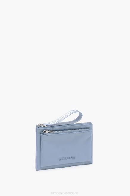 accesorios Bimba Y Lola monedero doble de nailon X46J979 azul