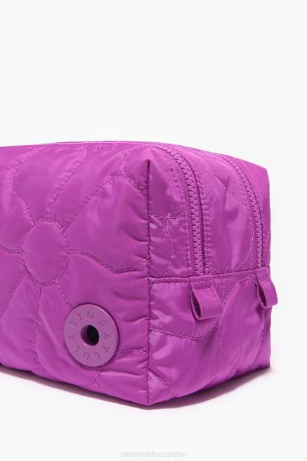 accesorios Bimba Y Lola estuche de maquillaje rectangular de nailon X46J1107 rosa