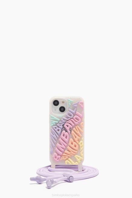 accesorios Bimba Y Lola funda transparente para iphone 13 mini con logo X46J902 multicolor