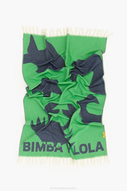 accesorios Bimba Y Lola toalla jacquard X46J891 verde