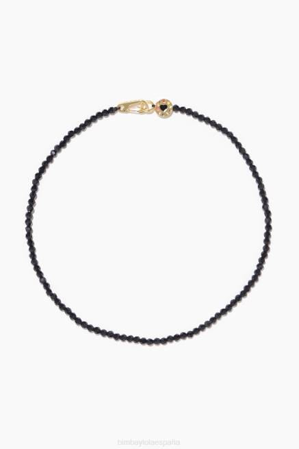 accesorios Bimba Y Lola collar corto de cristales X46J824 negro