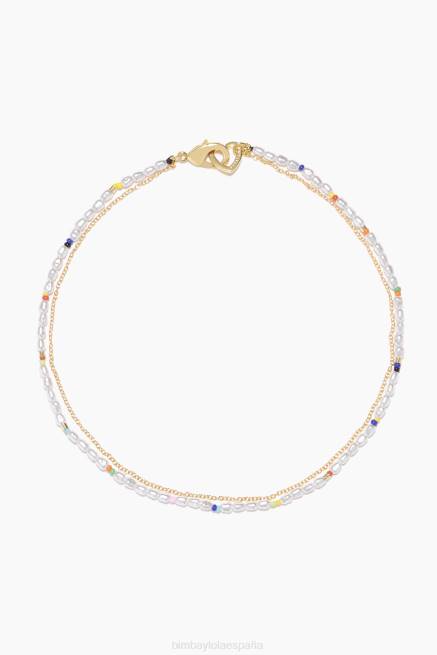accesorios Bimba Y Lola collar de perlas X46J774 multicolor