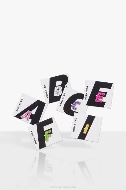 accesorios Bimba Y Lola letra un encanto de metal X46J724 rosa