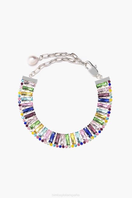 accesorios Bimba Y Lola gargantilla de cristal X46J746 multicolor