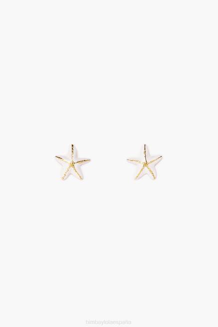 accesorios Bimba Y Lola pendientes estrella X46J712 Marfil