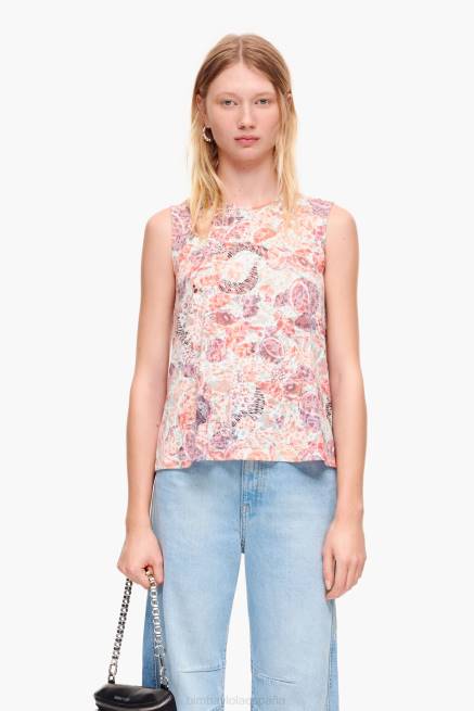 ropa Bimba Y Lola camiseta con estampado completo X46J293 frutas