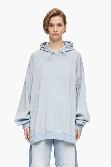 ropa Bimba Y Lola sudadera de algodón X46J493 azul